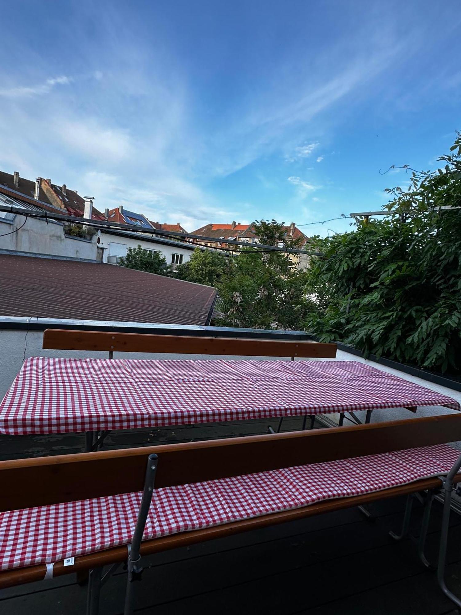 Maisonettewohnung Im Loft Stil Mit Wunderschoener Terrasse Karlsruhe Exterior foto