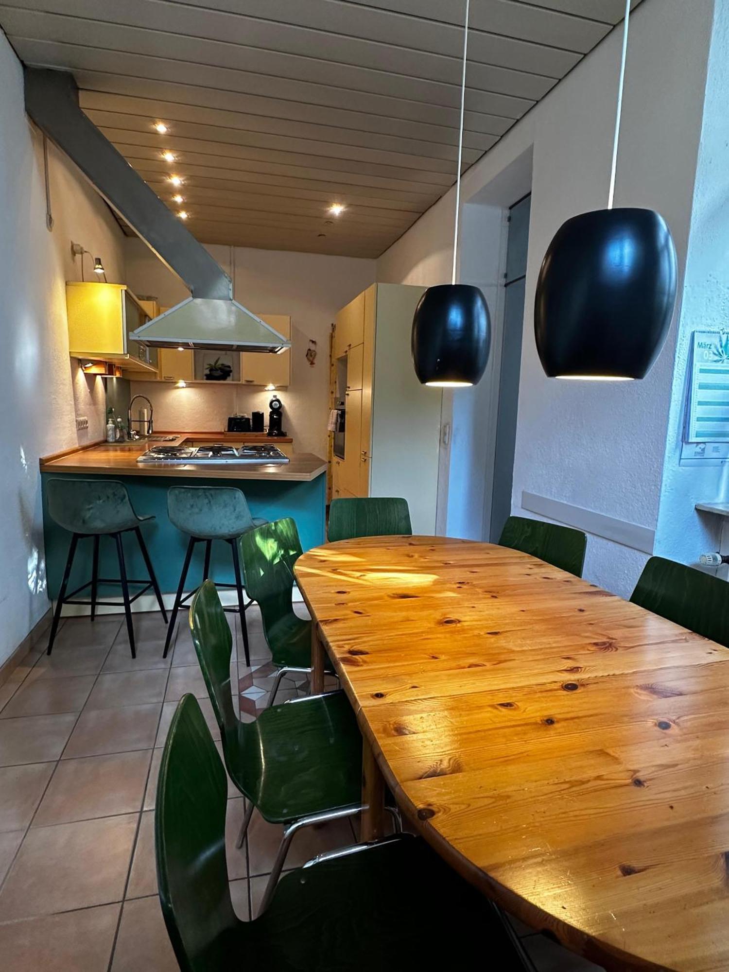 Maisonettewohnung Im Loft Stil Mit Wunderschoener Terrasse Karlsruhe Exterior foto