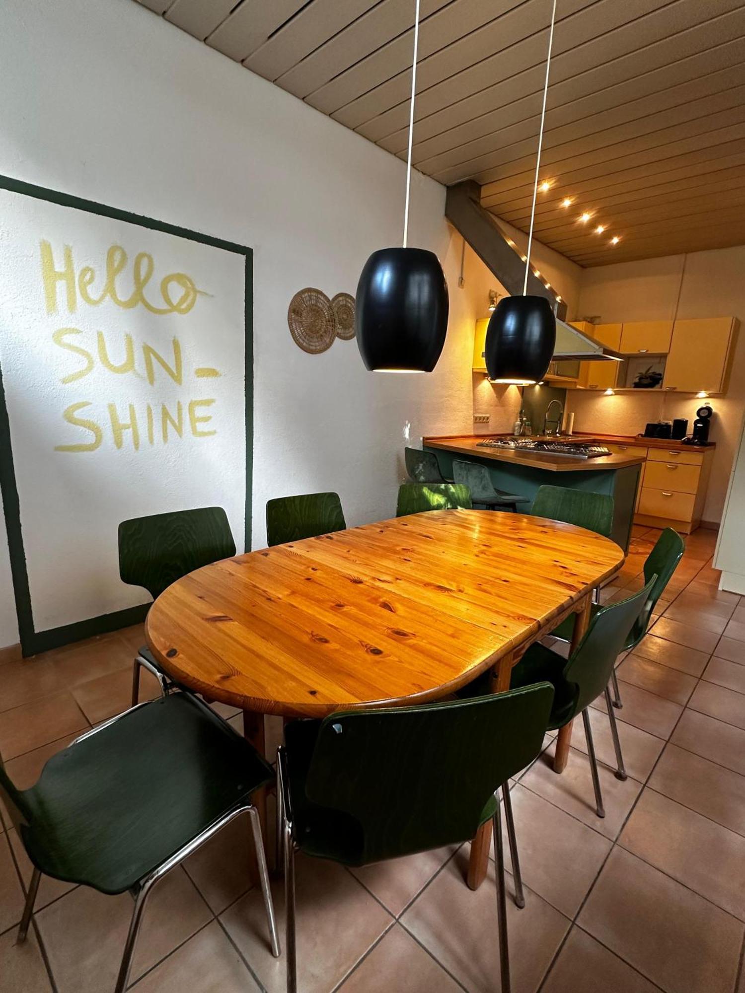 Maisonettewohnung Im Loft Stil Mit Wunderschoener Terrasse Karlsruhe Exterior foto